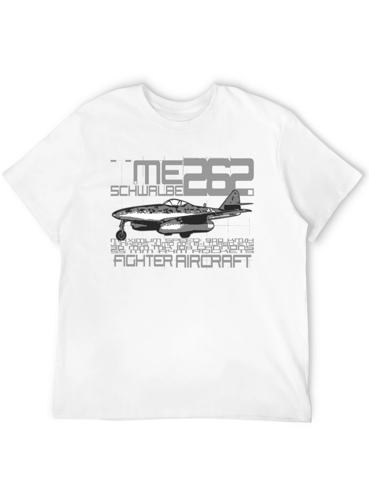 ME 262 Schwalbe Fighter Aircraft T-Shirt