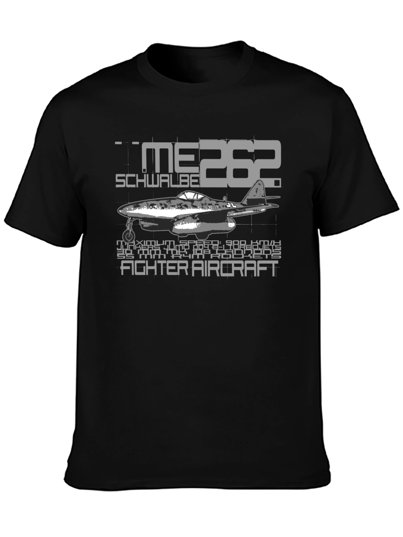 ME 262 Schwalbe Fighter Aircraft T-Shirt