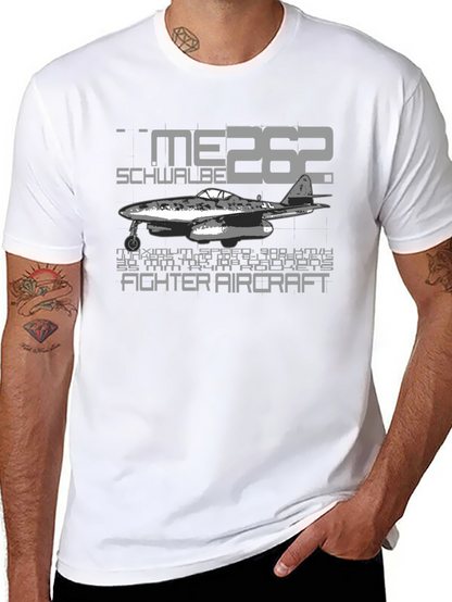 ME 262 Schwalbe Fighter Aircraft T-Shirt