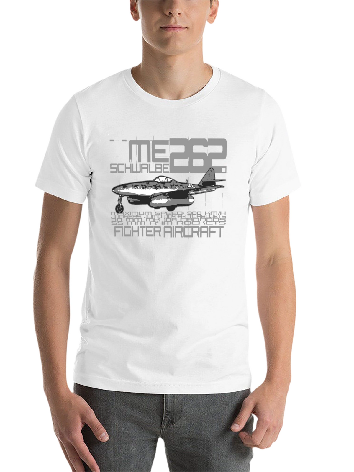 ME 262 Schwalbe Fighter Aircraft T-Shirt