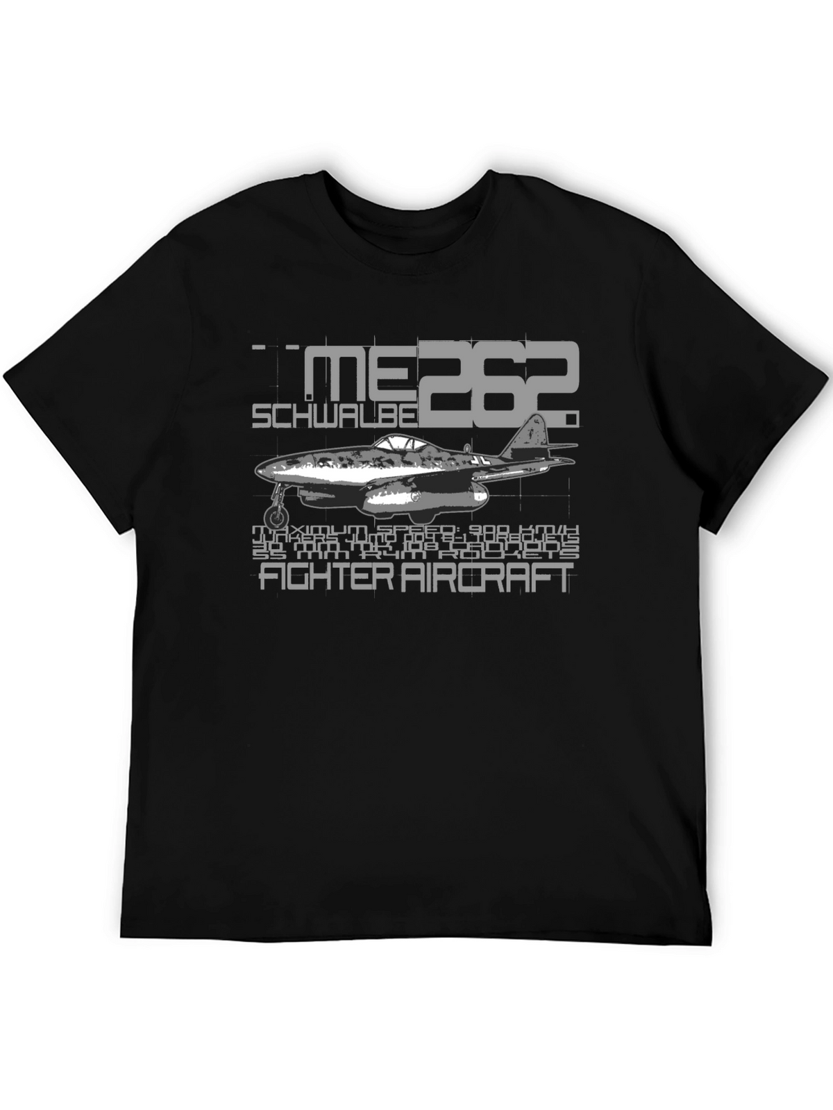 ME 262 Schwalbe Fighter Aircraft T-Shirt