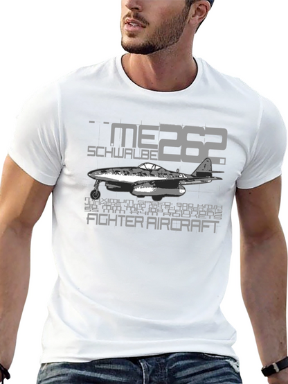 ME 262 Schwalbe Fighter Aircraft T-Shirt