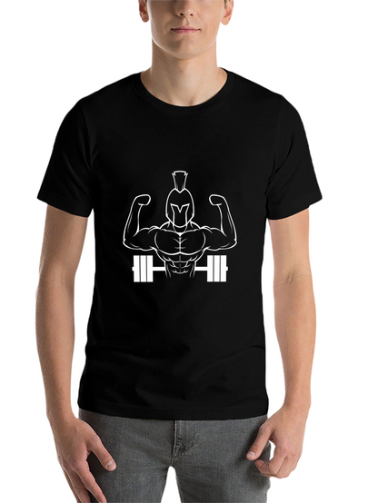 Spartan Gladiator Gym T-Shirt - Black