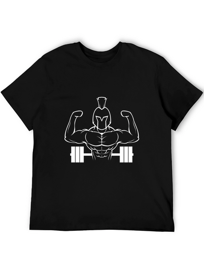 Spartan Gladiator Gym T-Shirt - Black