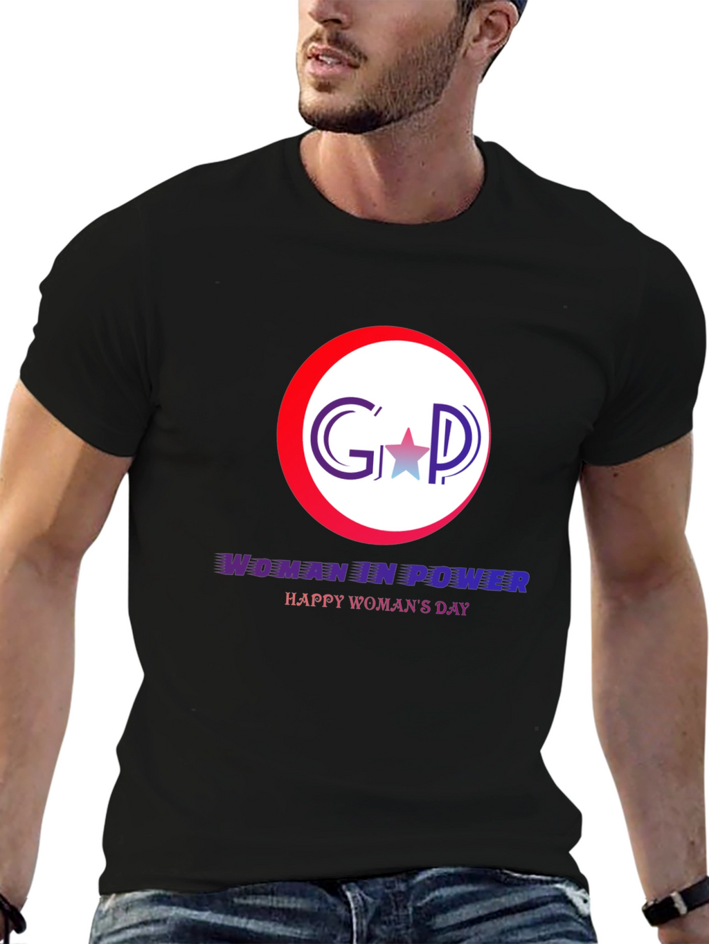 Woman In Power Graphic T-Shirt