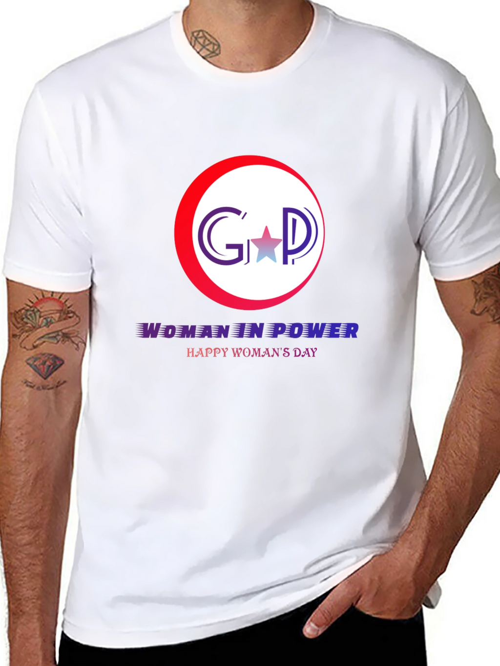 Woman In Power Graphic T-Shirt