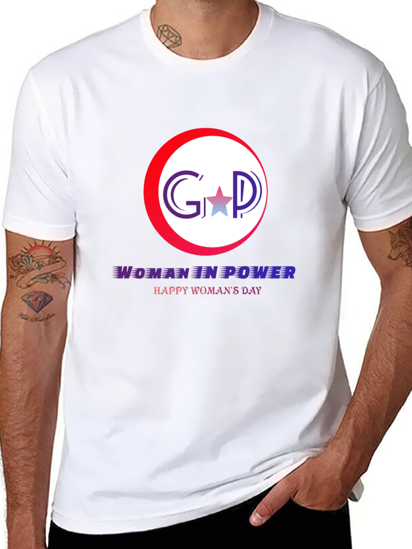 Woman In Power Graphic T-Shirt