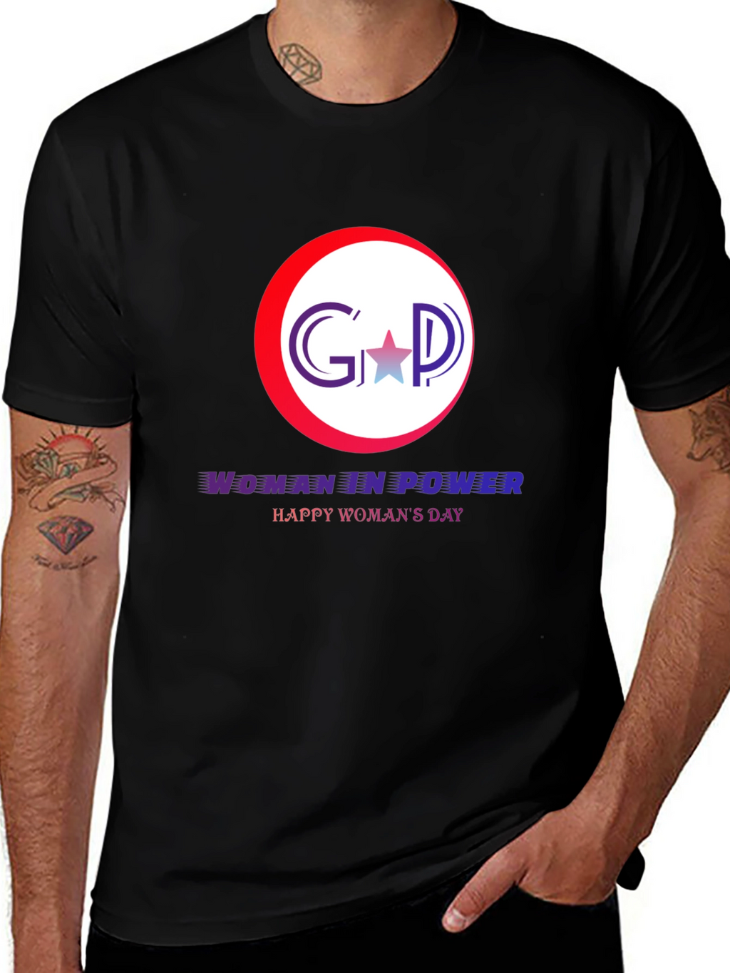 Woman In Power Graphic T-Shirt