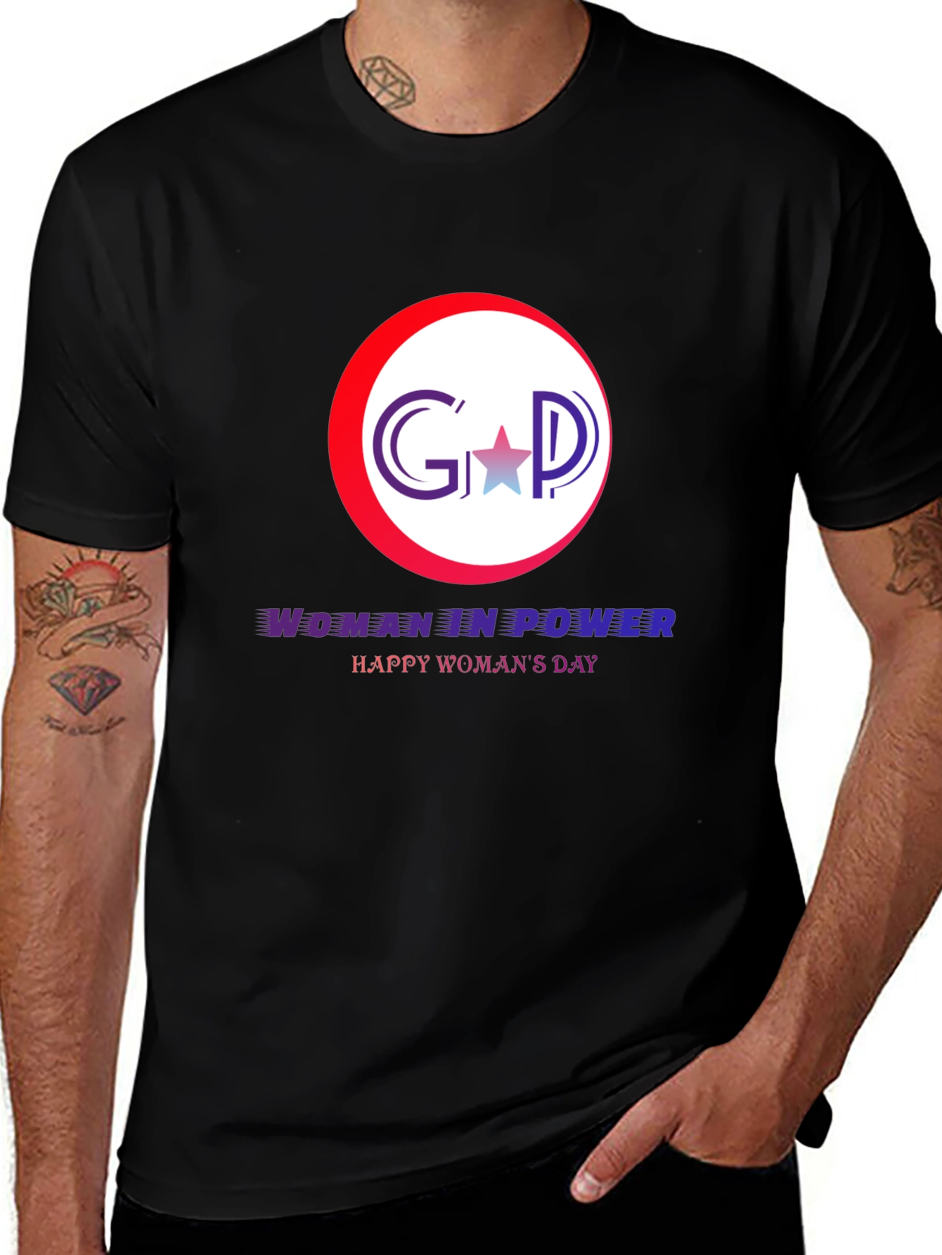 Woman In Power Graphic T-Shirt