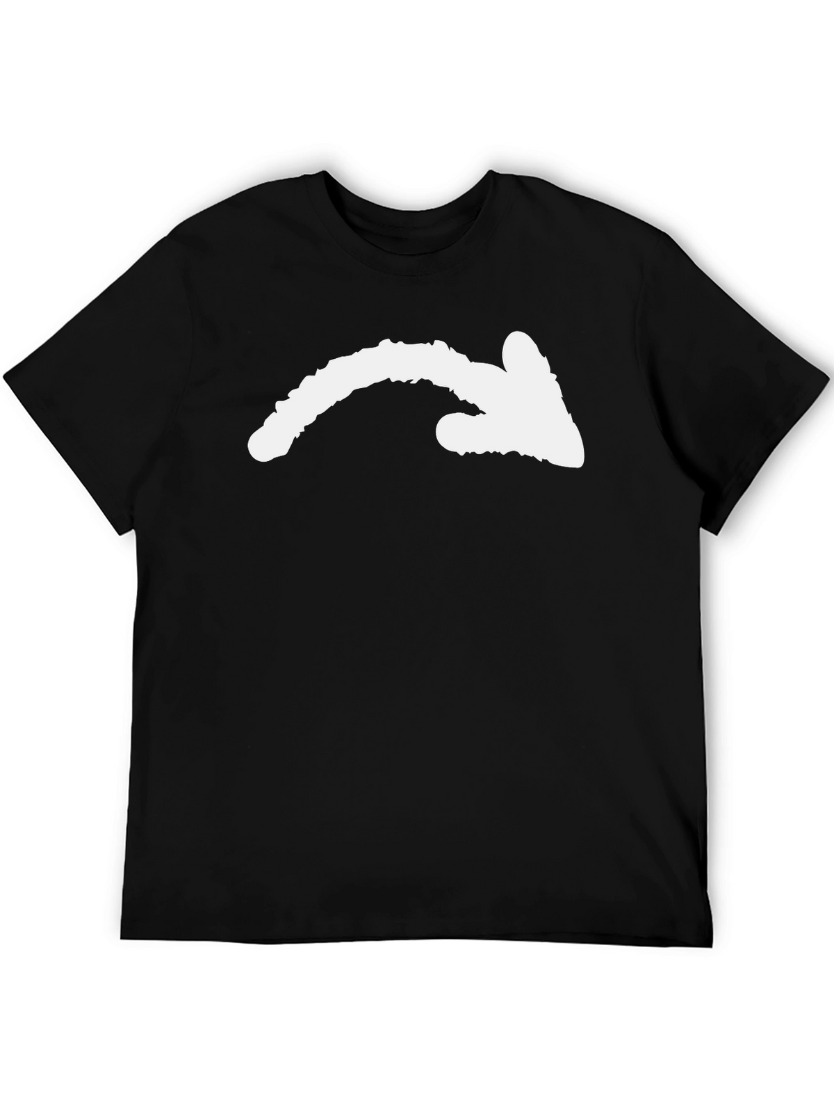 Arrow Graphic Black T-Shirt - Directional Style