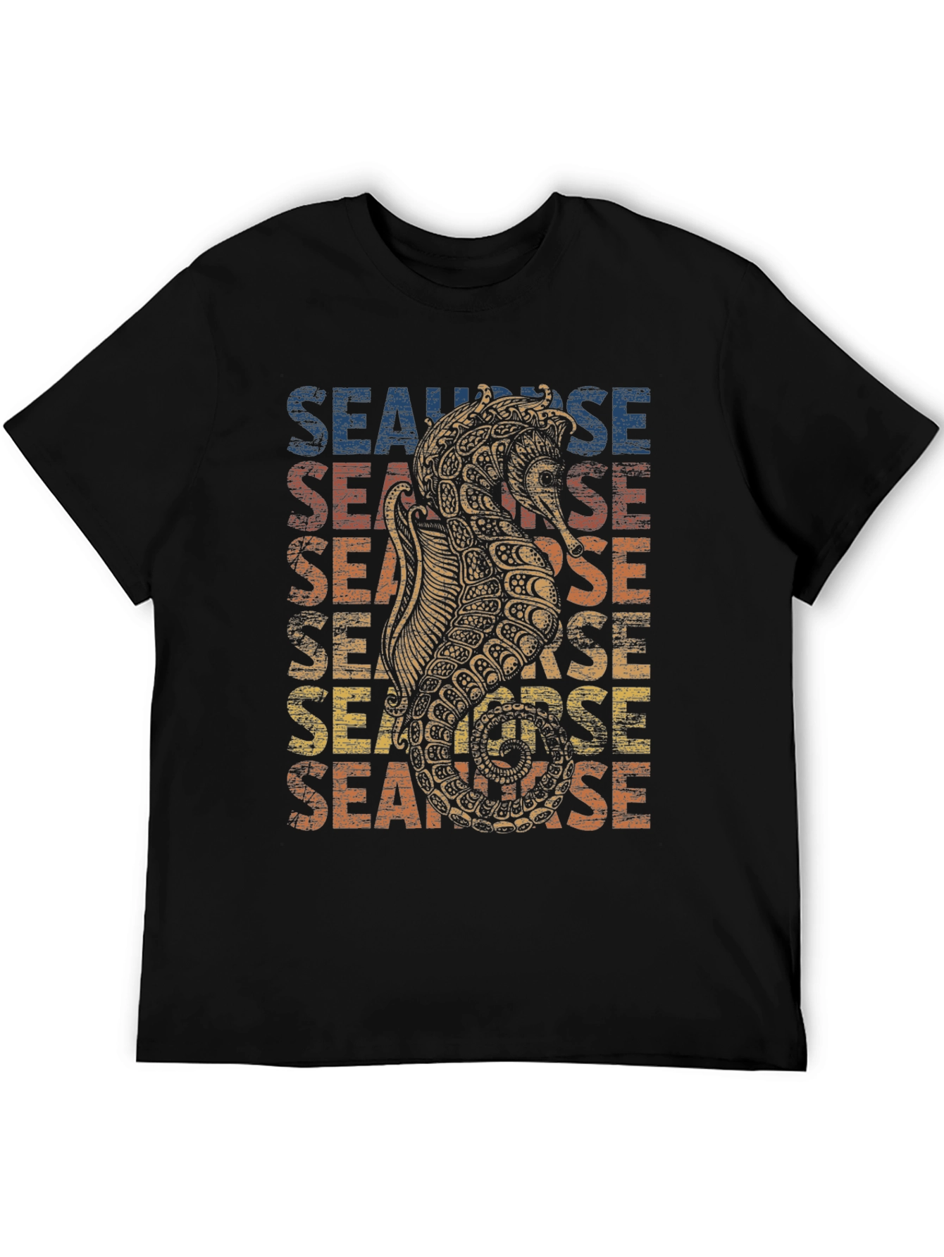 Vintage Seahorse Graphic Tee