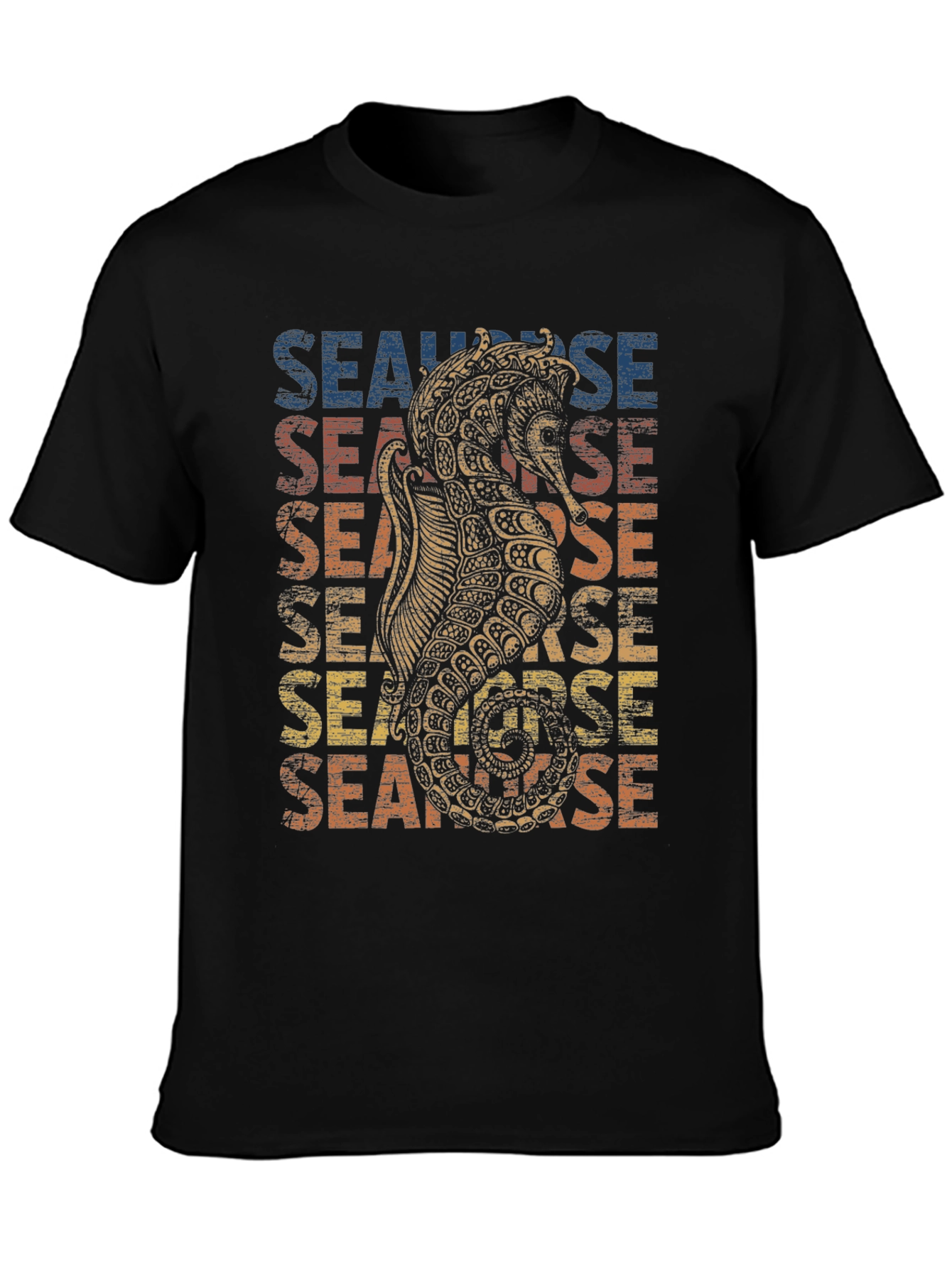 Vintage Seahorse Graphic Tee