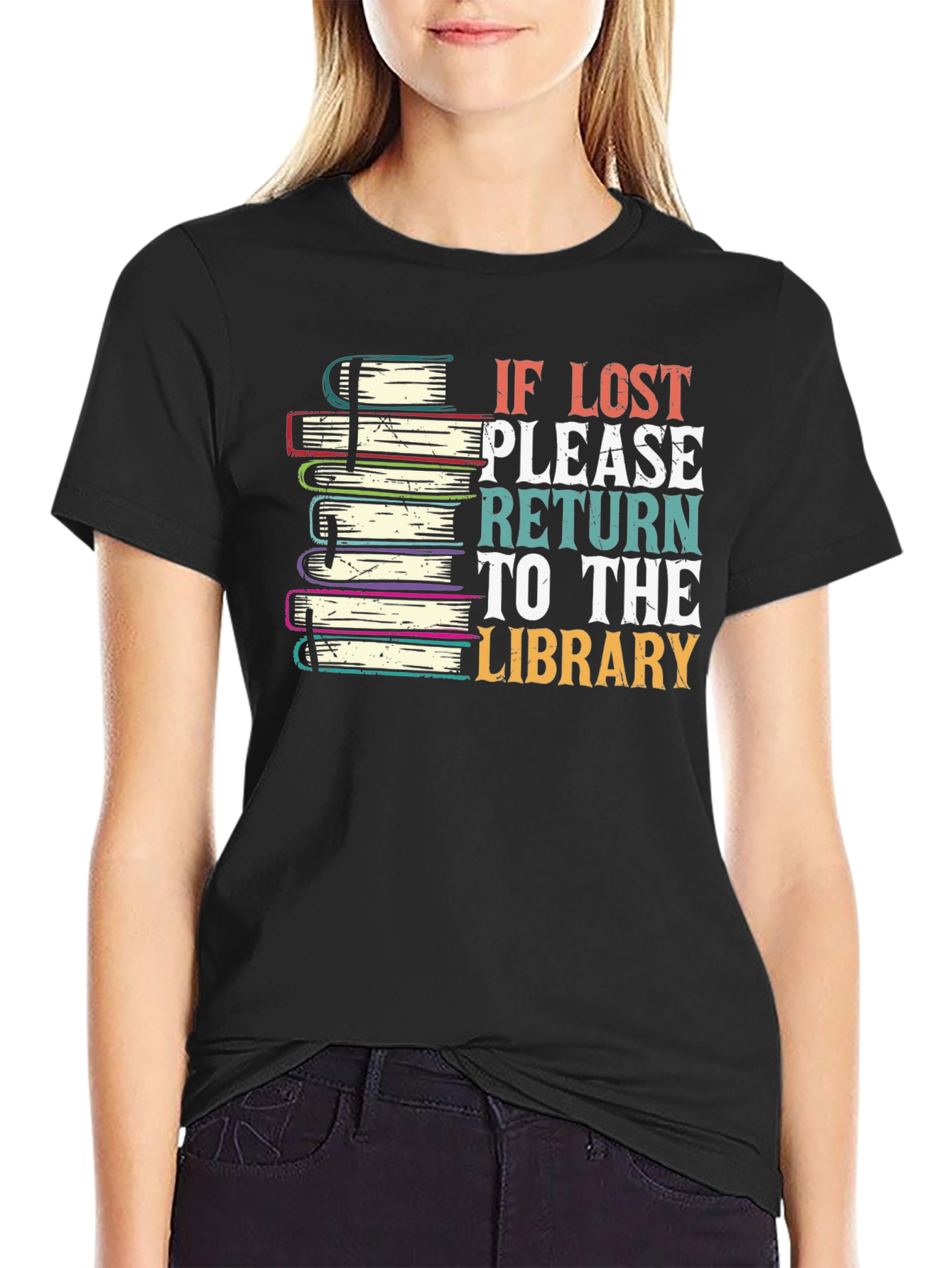 If Lost Return To The Library T-Shirt