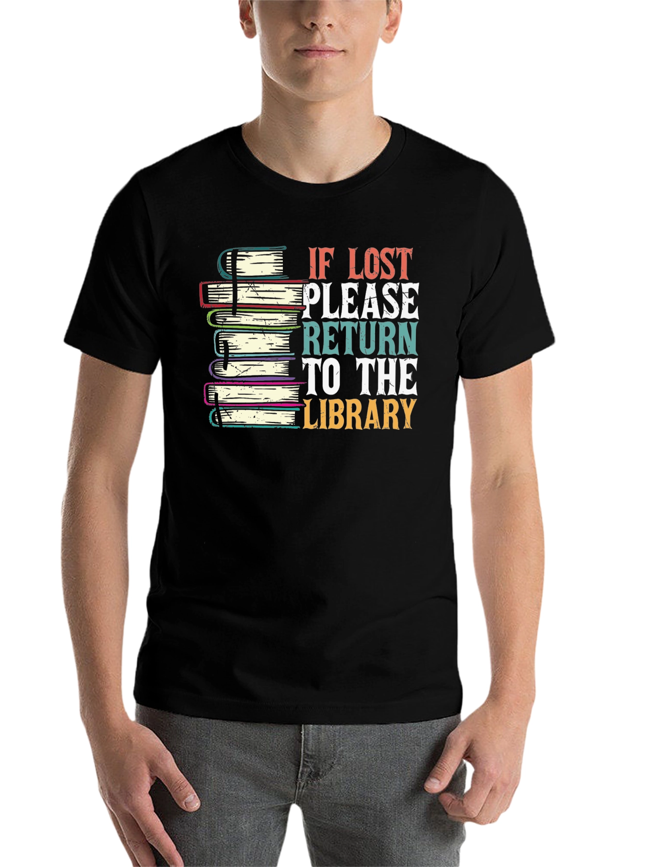 If Lost Return To The Library T-Shirt