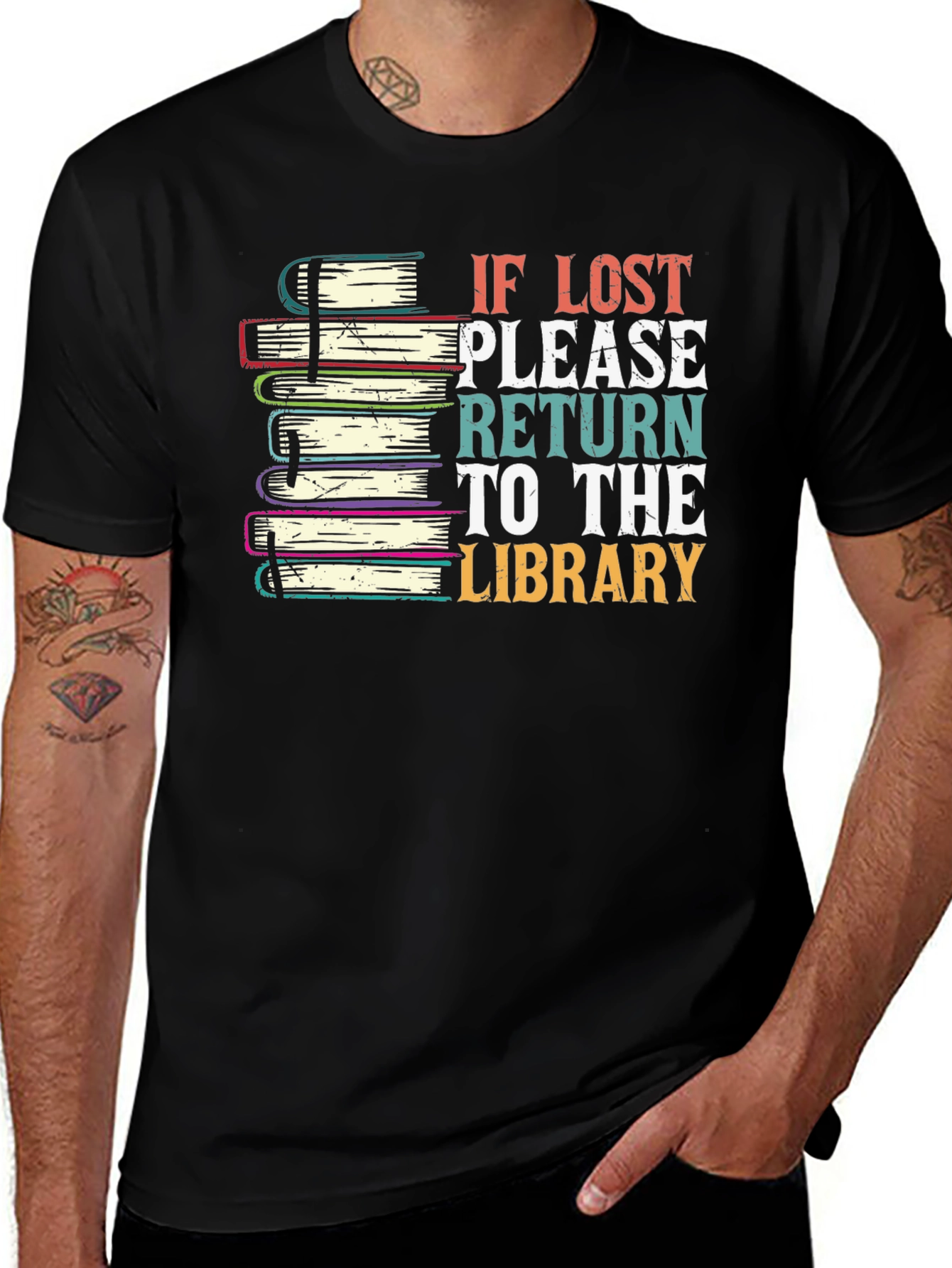 If Lost Return To The Library T-Shirt