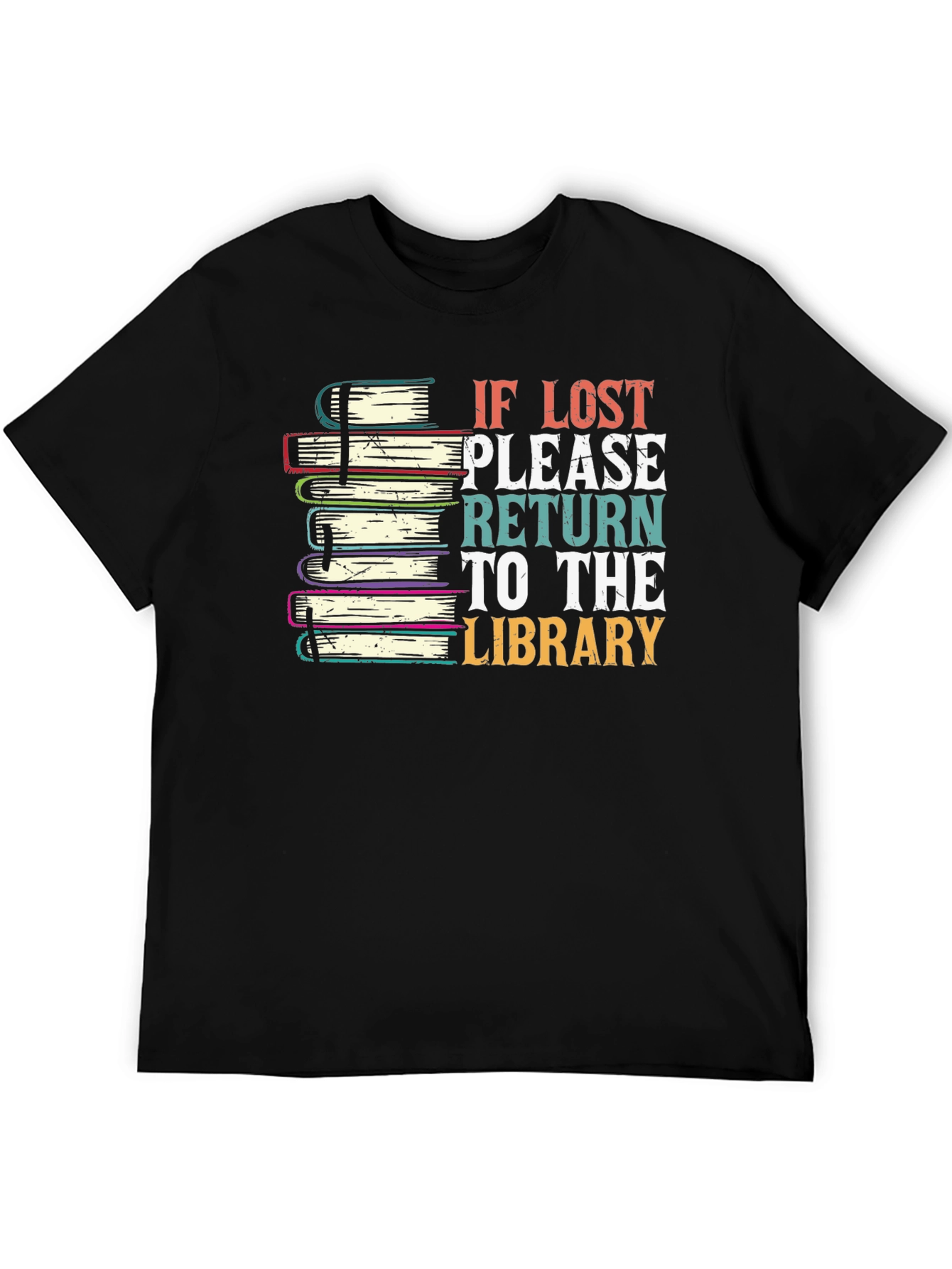 If Lost Return To The Library T-Shirt
