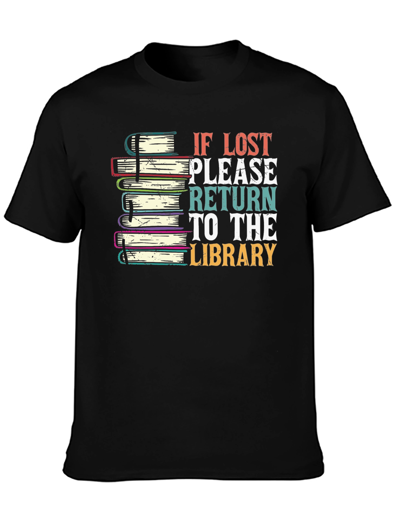 If Lost Return To The Library T-Shirt