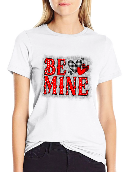 Be Mine Valentines Day Graphic T-Shirt
