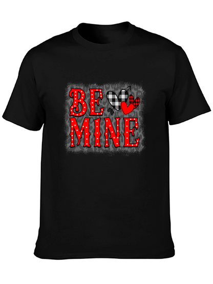 Be Mine Valentines Day Graphic T-Shirt