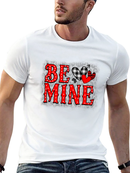 Be Mine Valentines Day Graphic T-Shirt