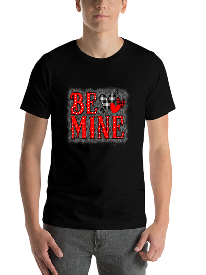 Be Mine Valentines Day Graphic T-Shirt