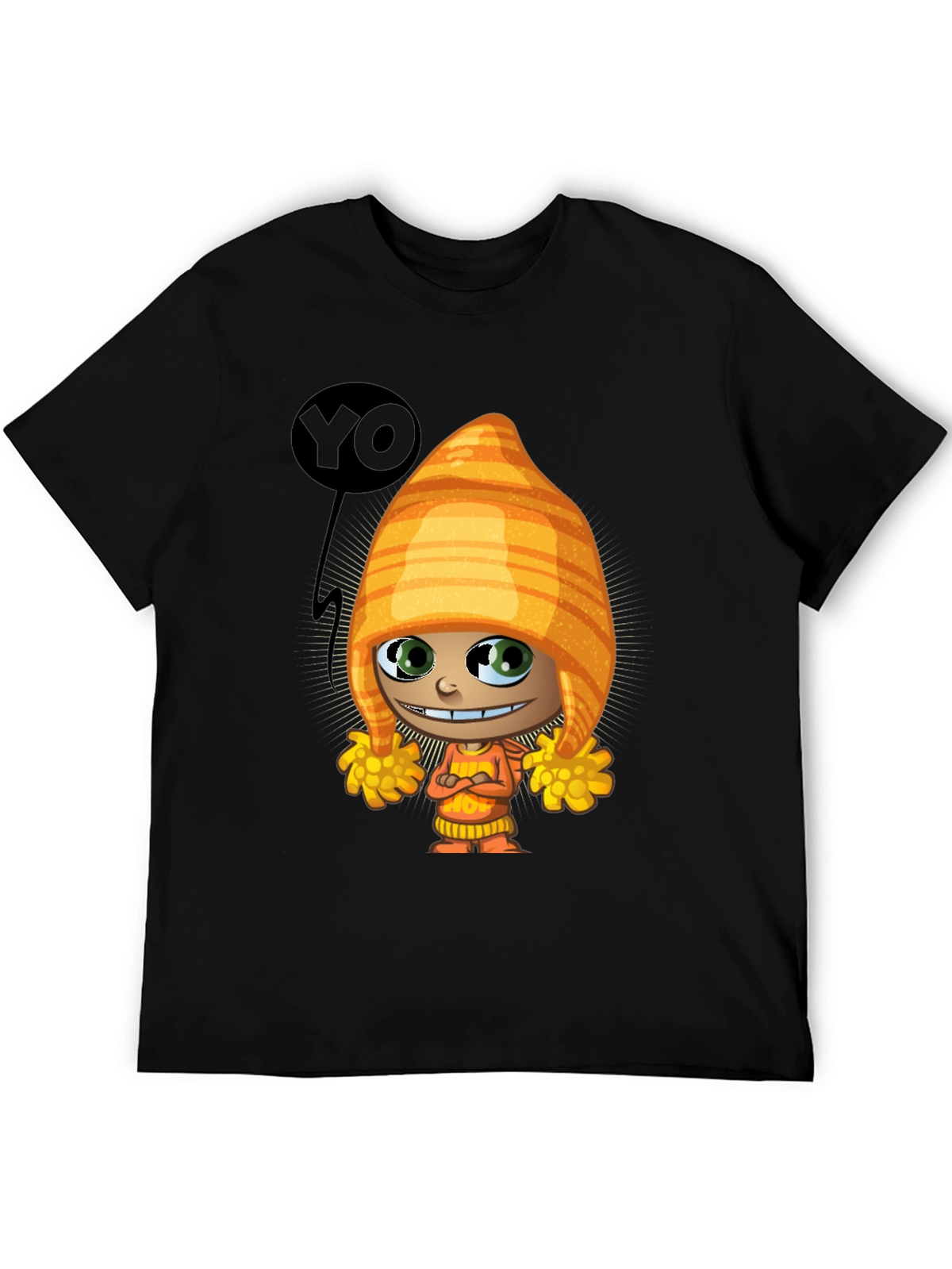 Cartoon Character T-Shirt - Quirky Graphic Tee
