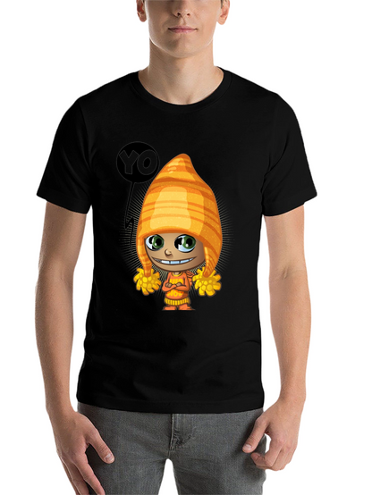 Cartoon Character T-Shirt - Quirky Graphic Tee