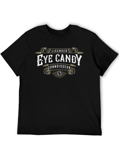 Licensed Eye Candy Connoisseur Black T-Shirt