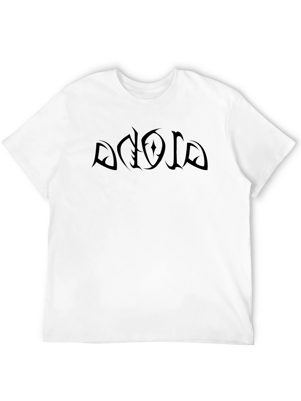 Mens Black Graphic T-Shirt - Bold Design