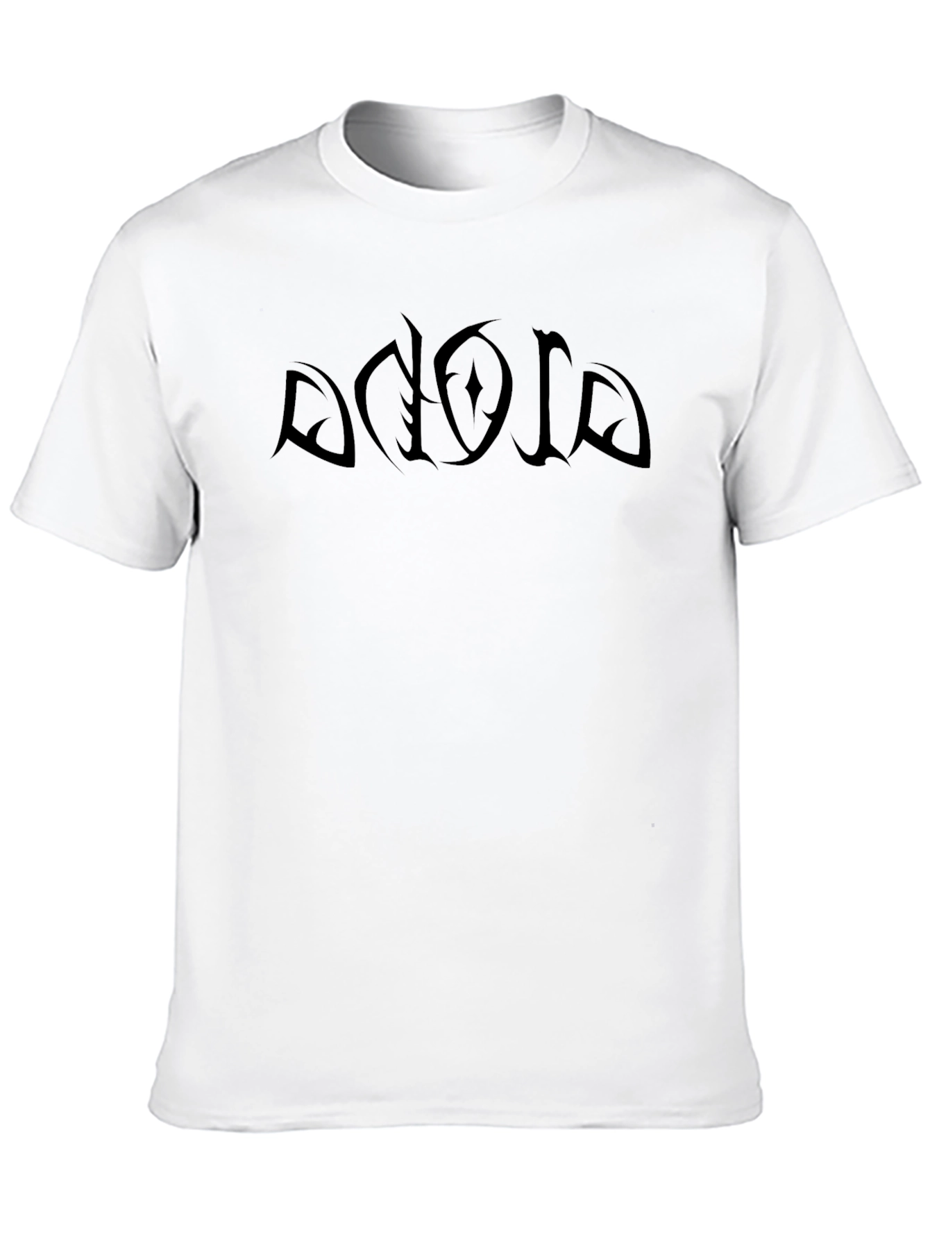 Mens Black Graphic T-Shirt - Bold Design