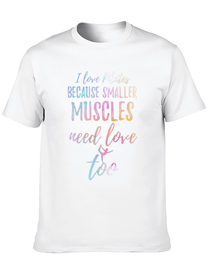 Pilates Lover Graphic T-Shirt - Black