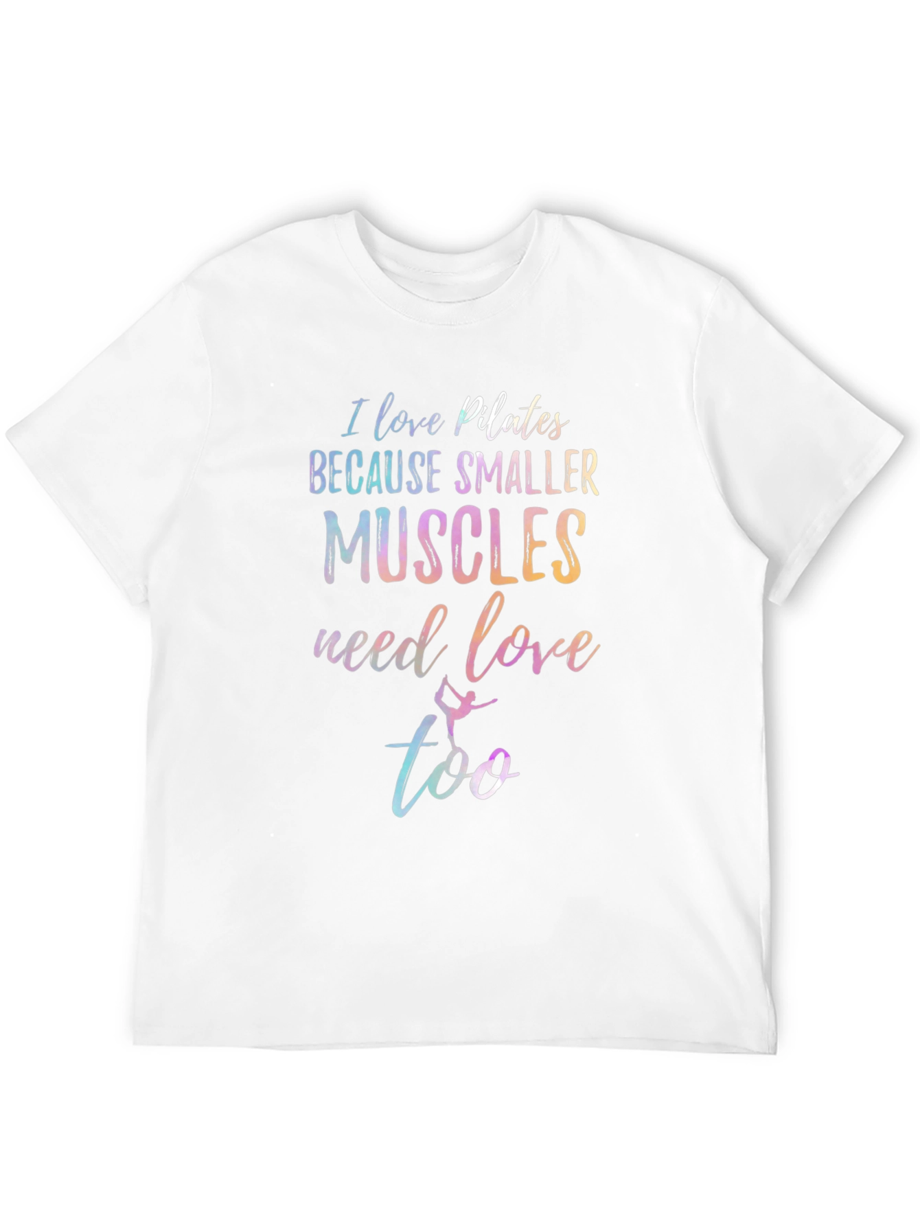 Pilates Lover Graphic T-Shirt - Black