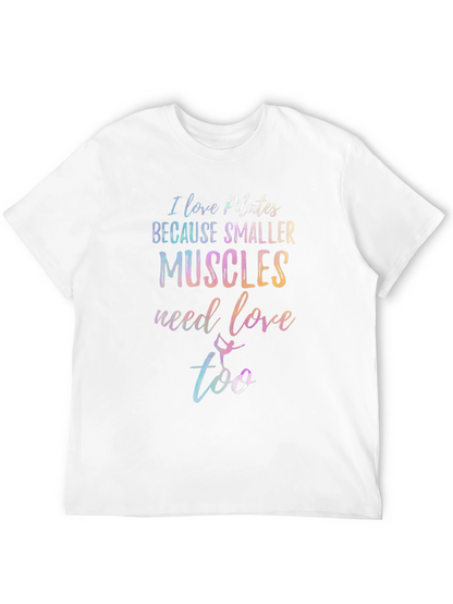 Pilates Lover Graphic T-Shirt - Black