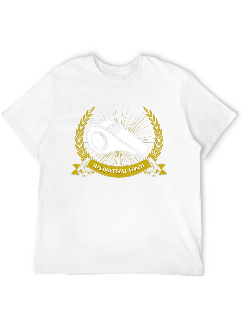 Racquetball Coach Whistle T-Shirt