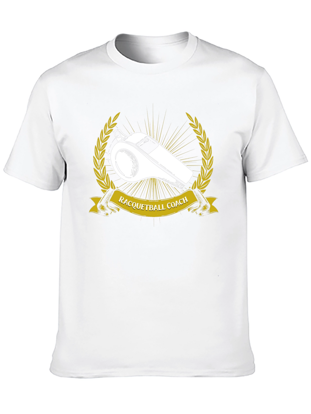 Racquetball Coach Whistle T-Shirt