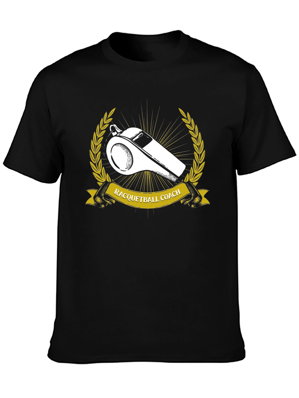 Racquetball Coach Whistle T-Shirt