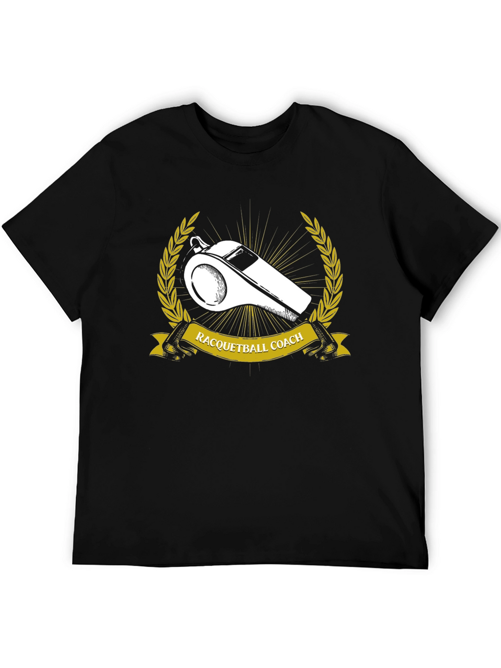 Racquetball Coach Whistle T-Shirt