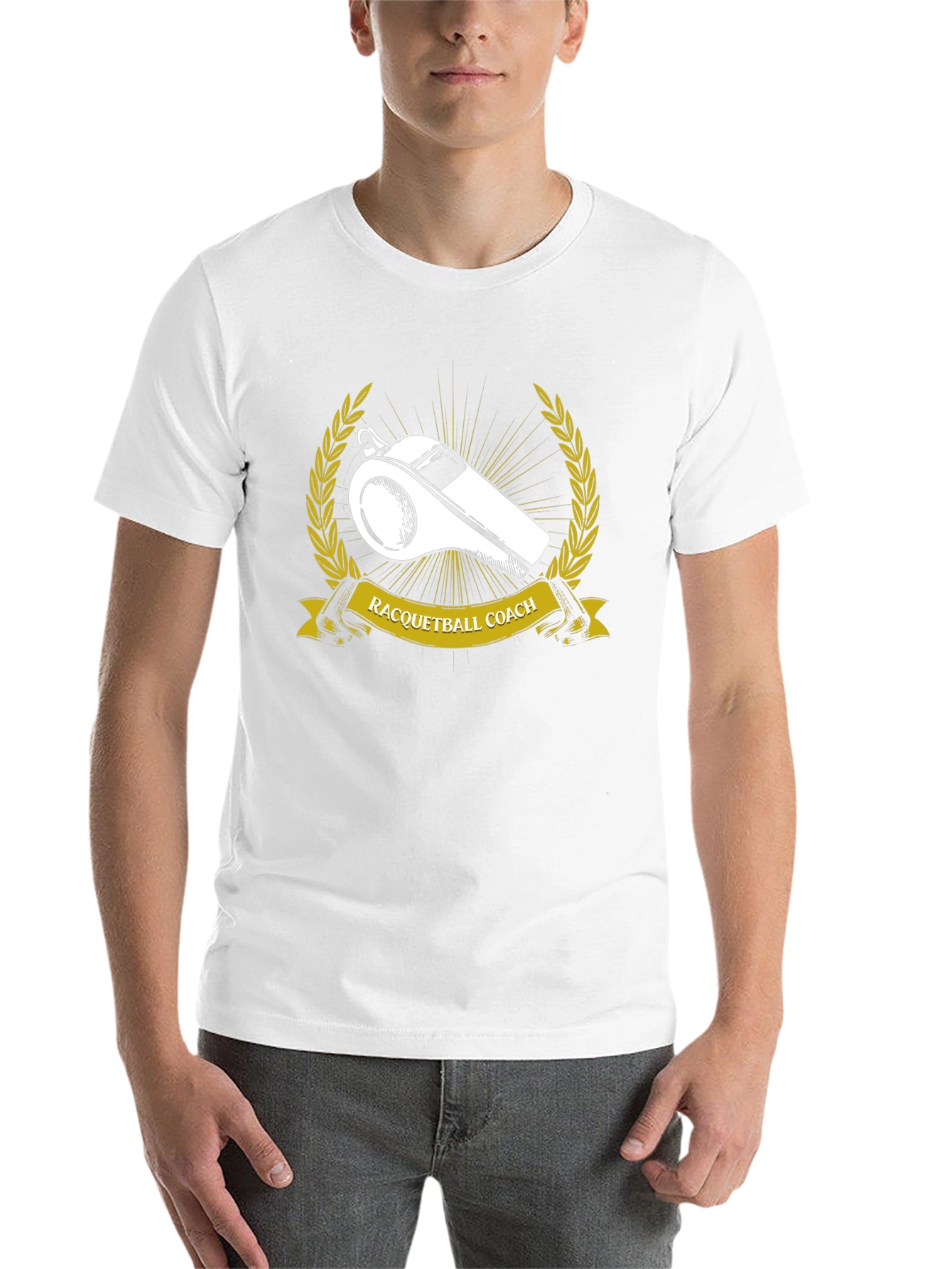 Racquetball Coach Whistle T-Shirt