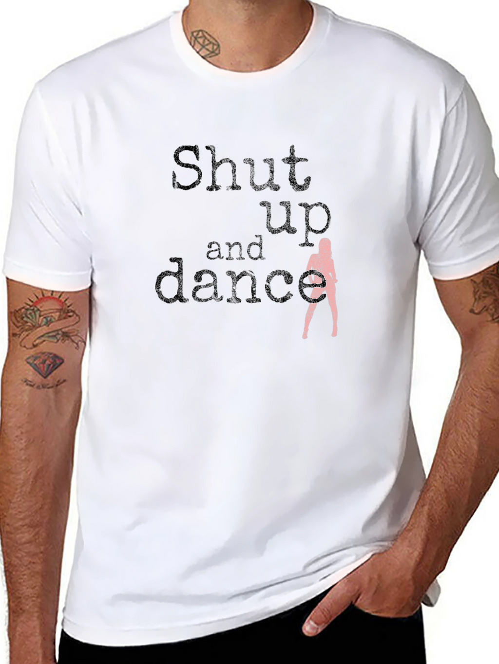 Shut Up And Dance Graphic T-Shirt