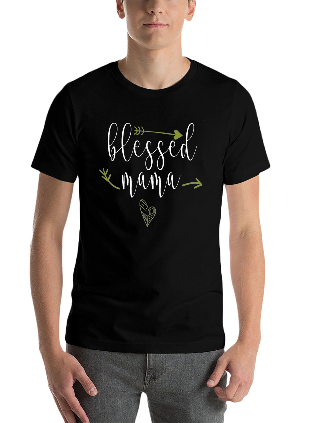 Blessed Mama Arrow Graphic Tee