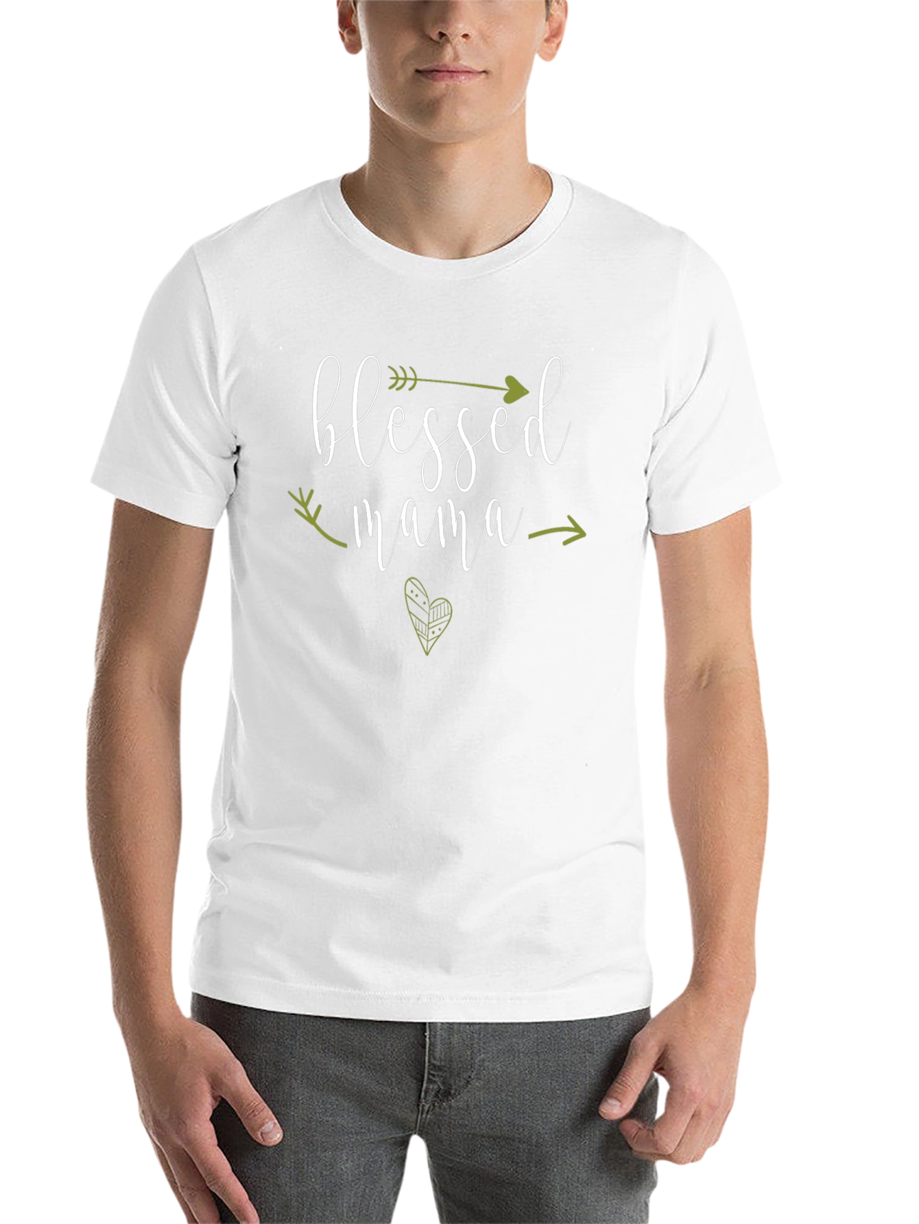 Blessed Mama Arrow Graphic Tee