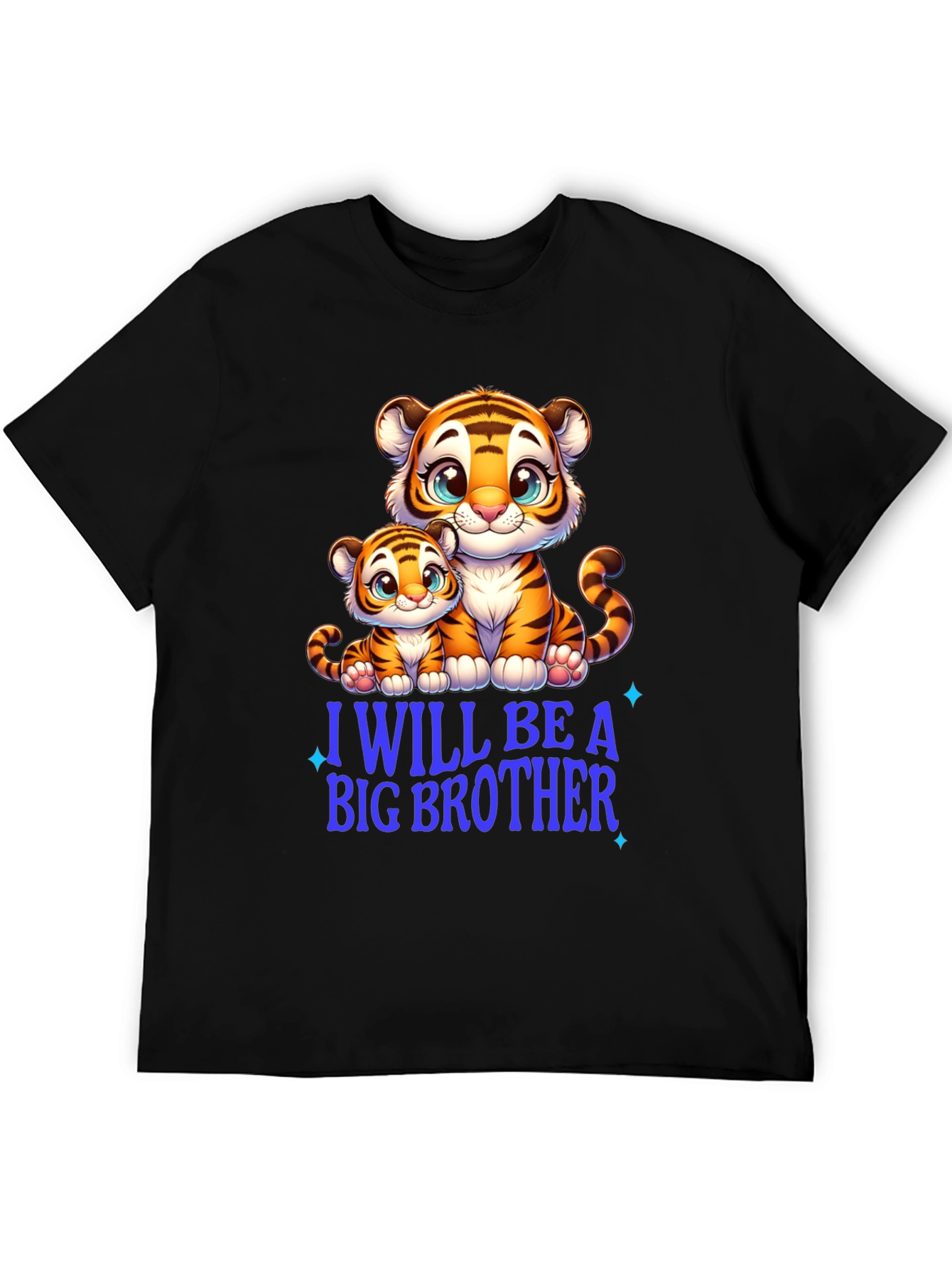 I Will Be A Big Brother Tiger Tee