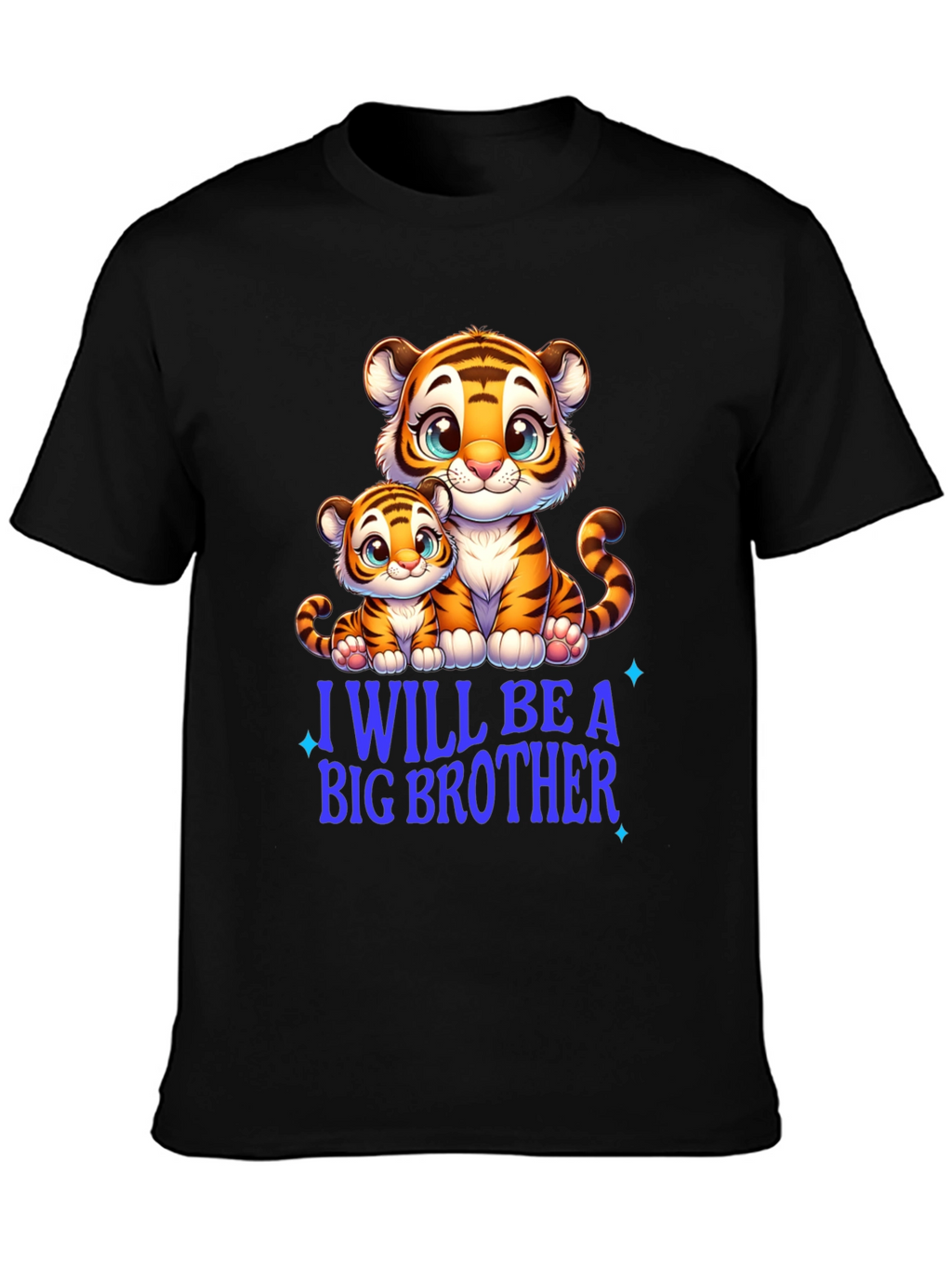 I Will Be A Big Brother Tiger Tee