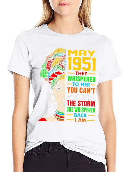 May 1951 Birthday T-Shirt