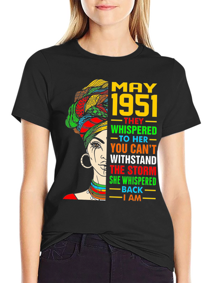 May 1951 Birthday T-Shirt