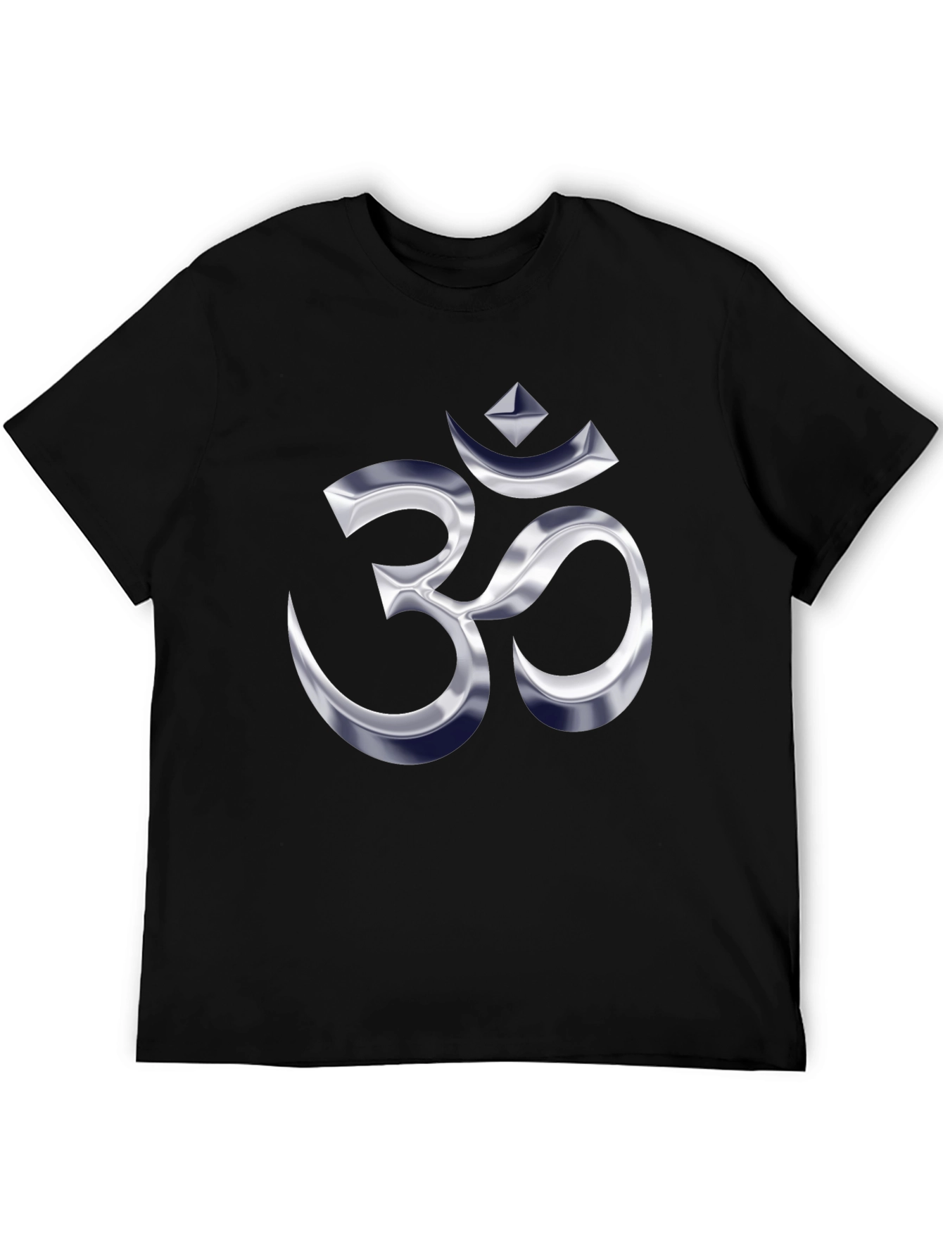 Om Symbol Graphic Black T-Shirt