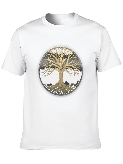 Tree of Life Graphic T-Shirt - Modern Style