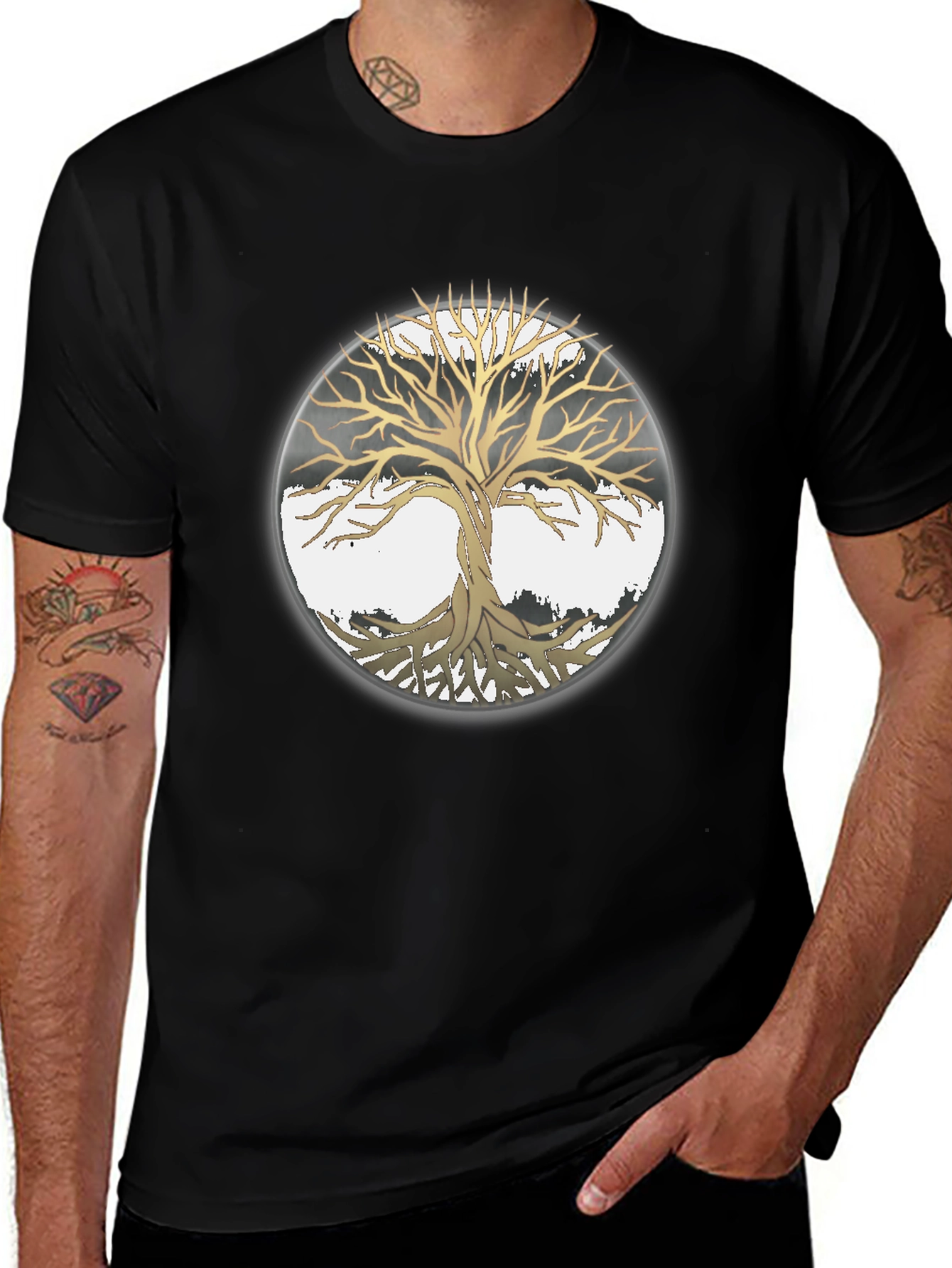 Tree of Life Graphic T-Shirt - Modern Style