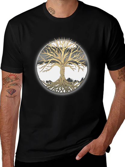 Tree of Life Graphic T-Shirt - Modern Style