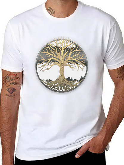 Tree of Life Graphic T-Shirt - Modern Style